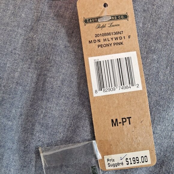 NWT Lauren Jeans Co. Ralph Lauren Jacket Pink - Picture 14 of 16